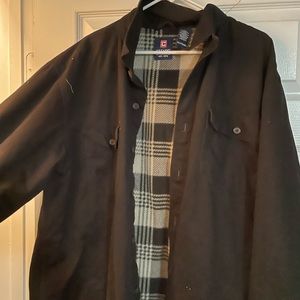 CHAPS OUTERWEAR BLACK JACKET